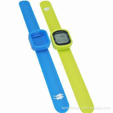 Colorful USB Pedometers with 3D PC Link, Large Digit, Clock